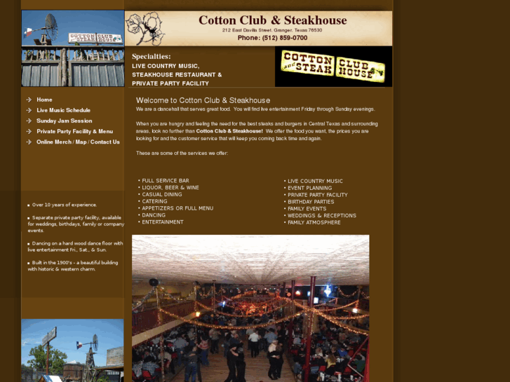 www.cottonclubandsteakhouse.com