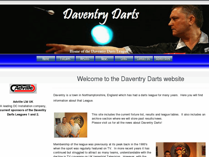 www.daventrydarts.com