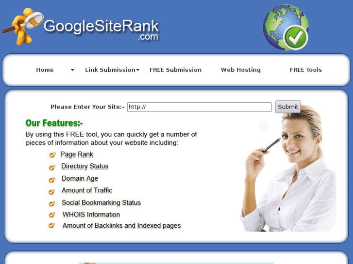 www.googlesiterank.com