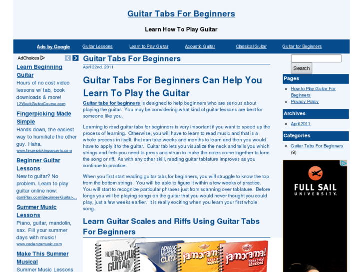 www.guitartabs-forbeginners.com