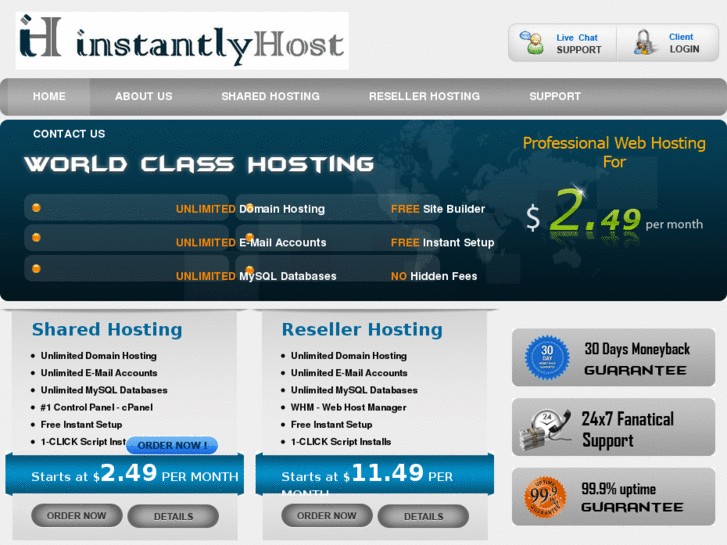 www.instantlyhost.com