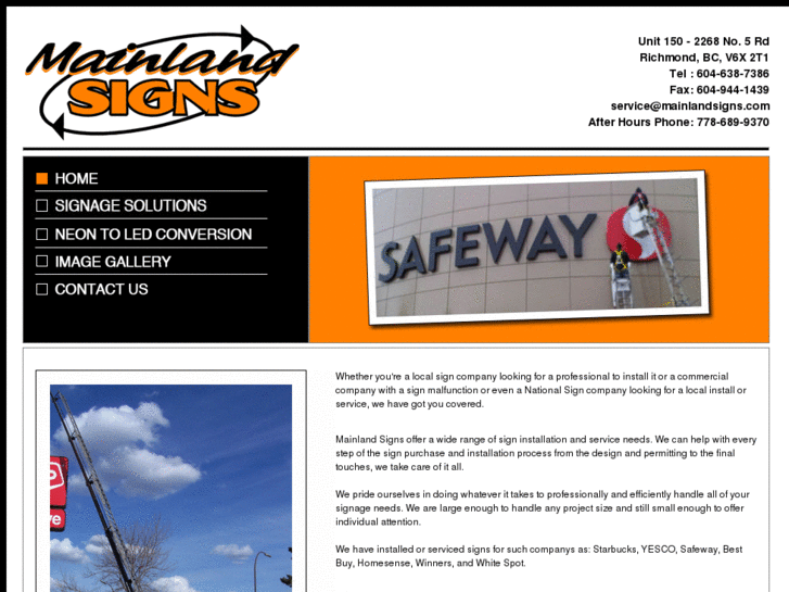 www.mainlandsigns.com