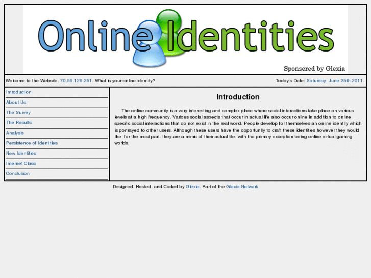www.onlineidentities.org