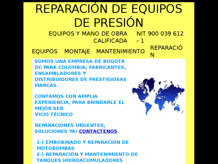 www.reparaciondeequiposdepresion.com