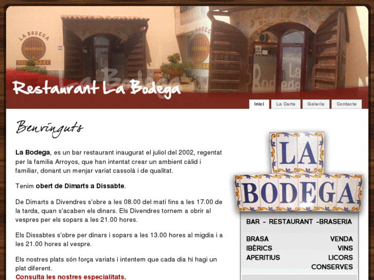 www.restaurantlabodega.es