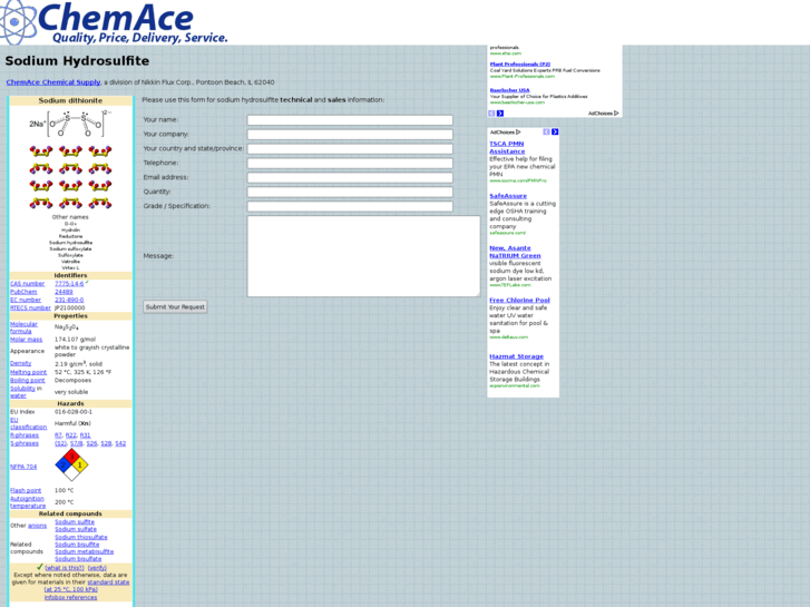 www.sodiumhydrosulfite.com