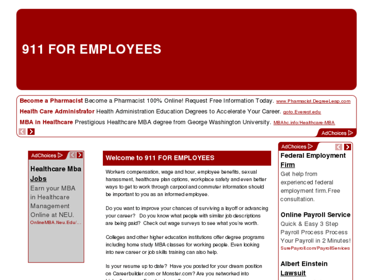 www.911foremployees.com