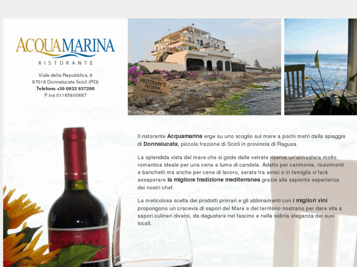 www.acquamarinaristorante.com