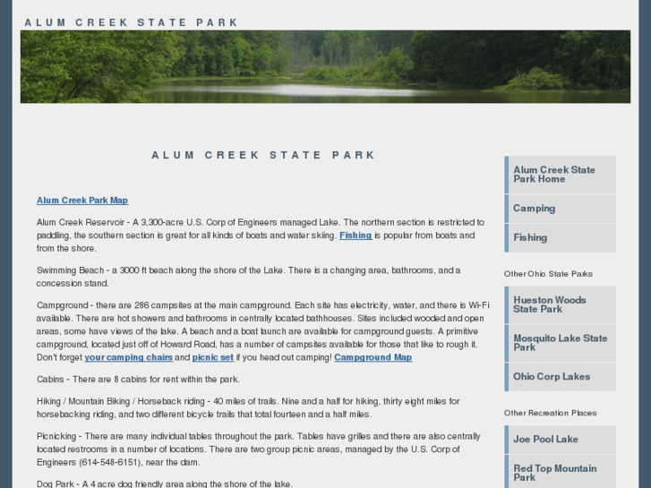 www.alum-creek-state-park.org