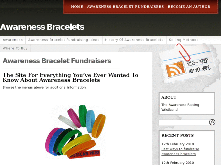 www.awareness-bracelets.org