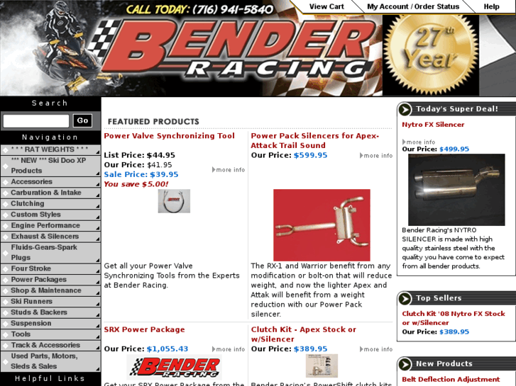 www.benderracing.com