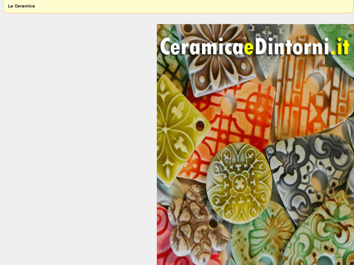 www.ceramicaedintorni.it