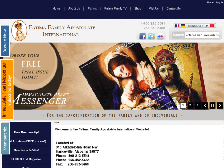www.fatimafamily.org