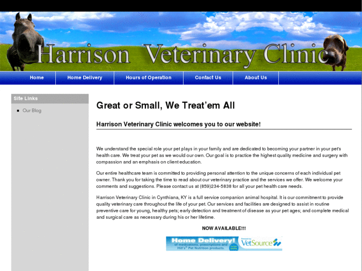 www.harrisonvetclinic.com