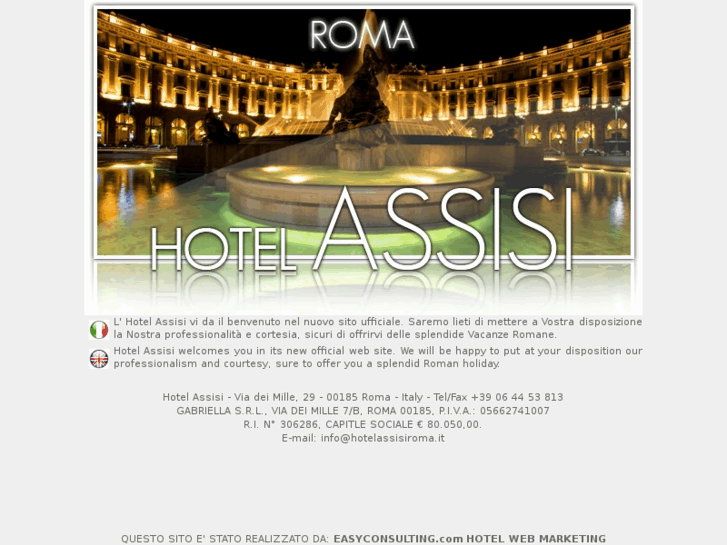 www.hotelassisiroma.com