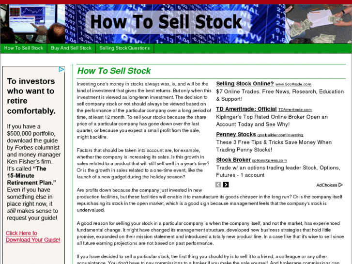 www.howtosellstock.net