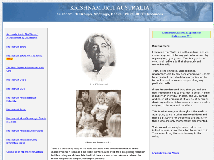 www.krishnamurtiaustralia.org