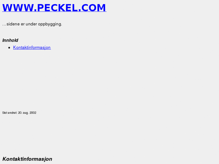 www.peckel.com