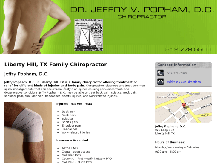 www.pophamchiropractic.com