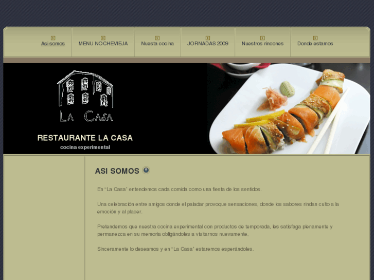 www.restaurantelacasa.net