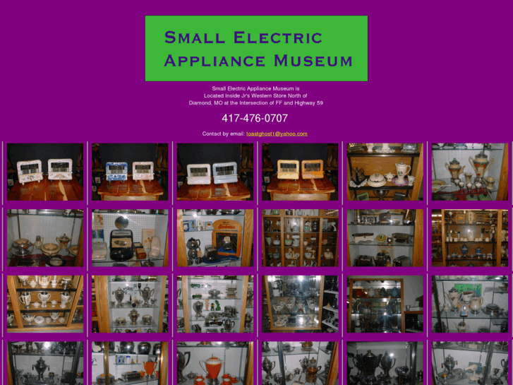 www.smallelectricappliancemuseum.com