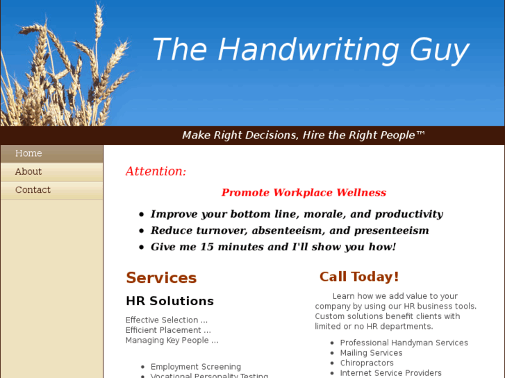 www.thehandwritingguy.com