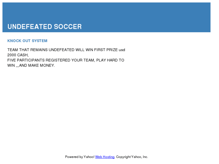 www.undefeatedsoccer.com