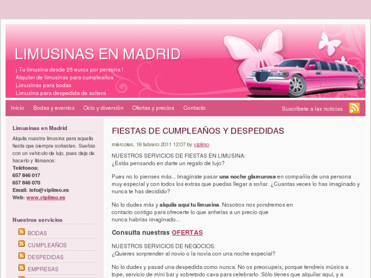 www.viplimousine.es