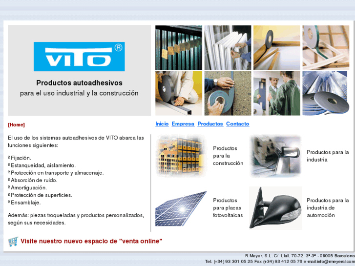 www.vitoproductosautoadhesivos.com