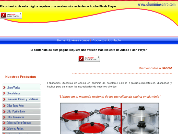 www.aluminiosanro.com