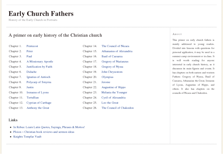 www.earlyfathers.com