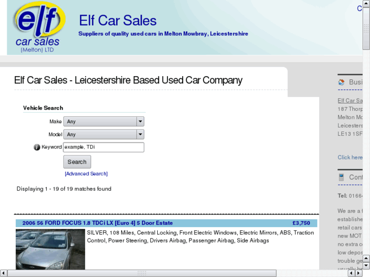 www.elfcarsales.com