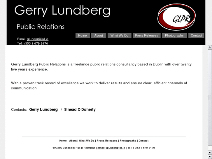 www.gerrylundbergpr.com