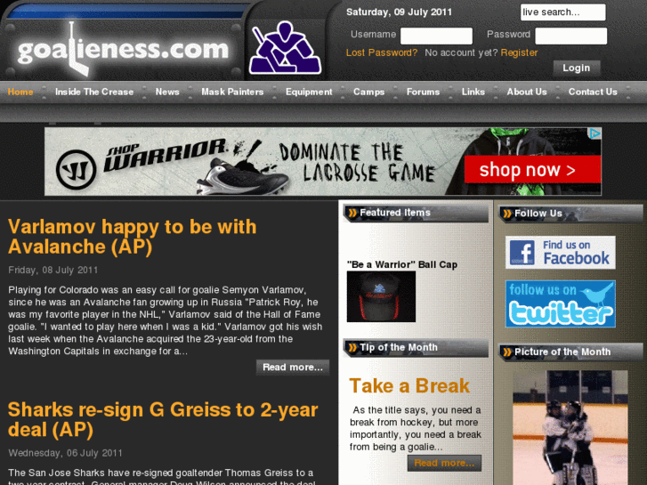 www.goalieness.com