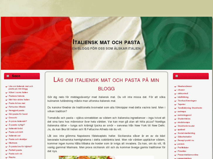 www.italienskmatochpasta.com