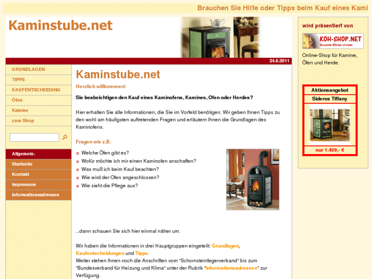 www.kaminstube.net