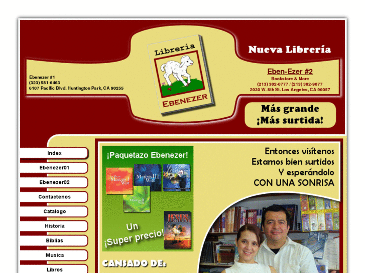 www.libreriaebenezerhp.com