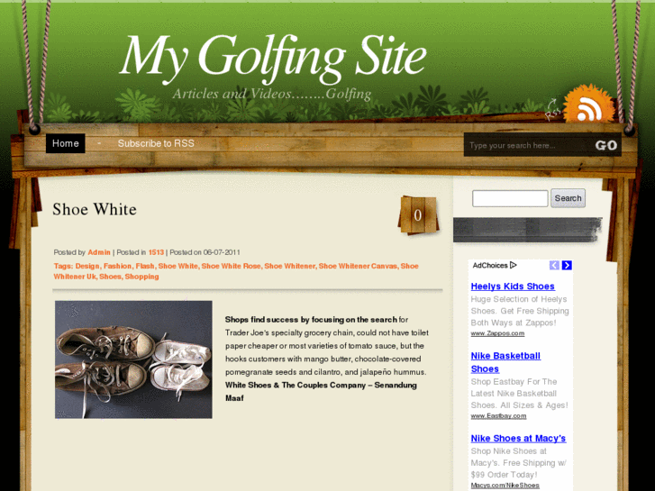 www.mygolfingsite.com