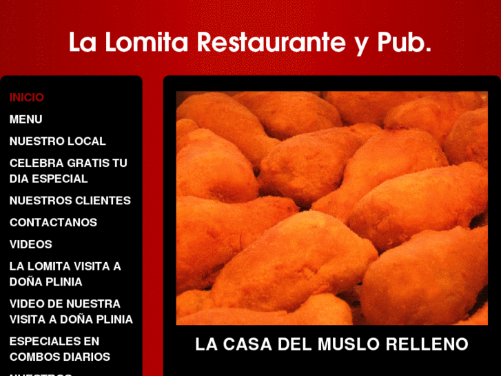 www.restaurantelalomita.com