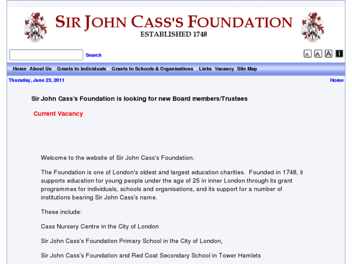 www.sirjohncass.org