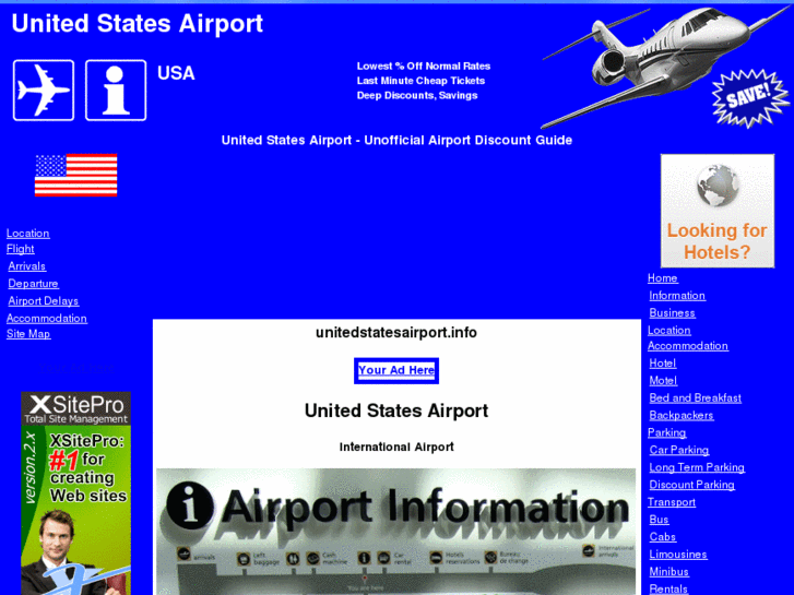 www.unitedstatesairport.info