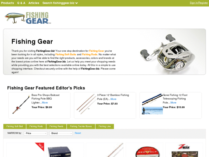 www.fishinggear.biz