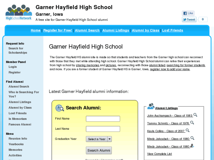 www.garnerhayfieldhighschool.com