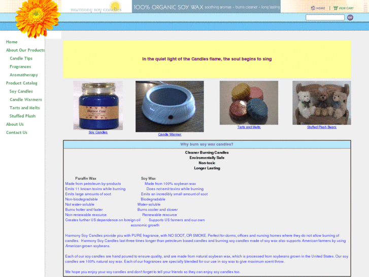 www.harmonysoycandles.com