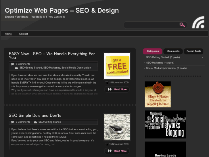 www.optimizewebpages.net