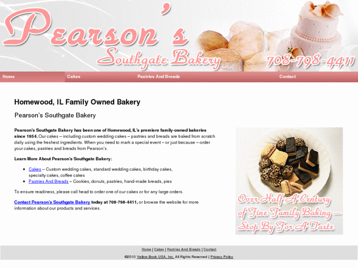 www.pearsonssouthgatebakery.com