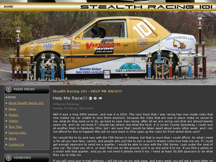 www.stealthracing101.com