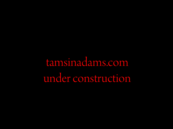 www.tamsinadams.com