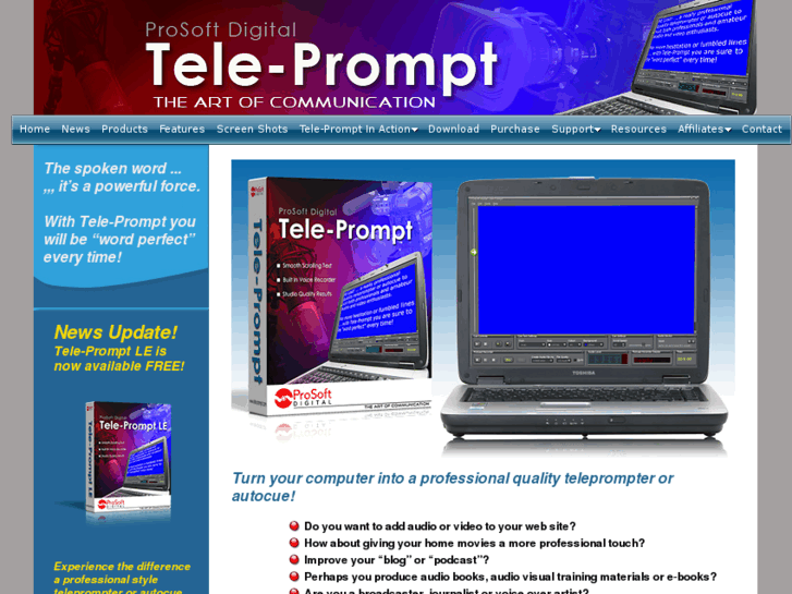 www.tele-prompt.com