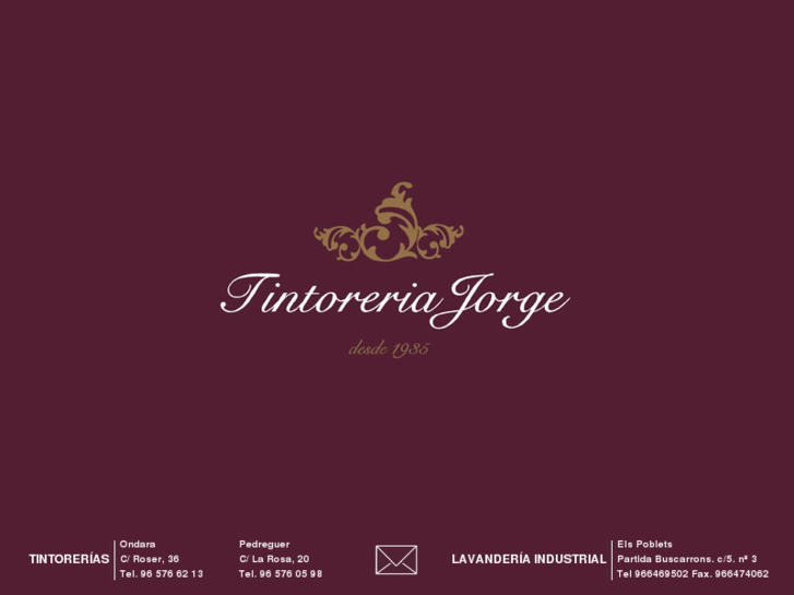 www.tintoreriajorge.com